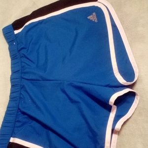 Adidas blue spots Jim shorts
